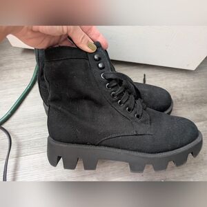 Mix No. 6 Combat Boots Canvas